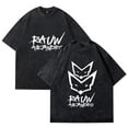 thumbnail image 1 of Rauw Alejandro Hip hop style round neck cotton short sleeve T-shirt, men's and women's sportswear, 1 of 6