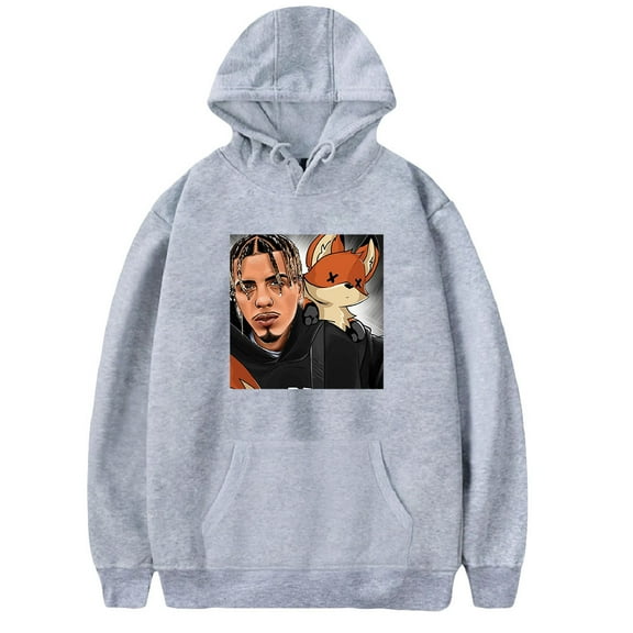 Rauw Alejandro Hoodie Long Sleeve Hooded Pullover Sweatshirt for Adult