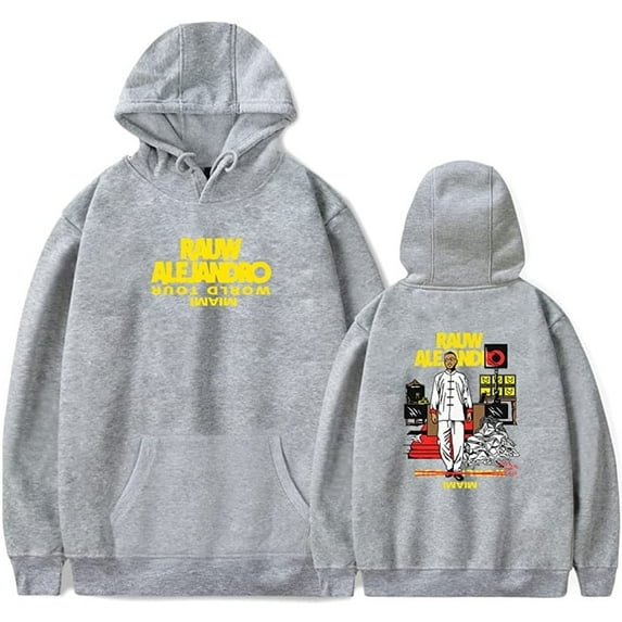 Rauw Alejandro Merch Hoodie 2022 World Tour Sweatshirts Casual Long Sleeve Hoodies Pullover