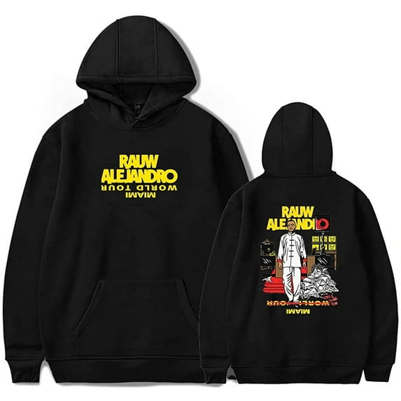 Rauw Alejandro Merch Hoodie 2022 World Tour Sweatshirts Casual Long Sleeve Hoodies Pullover
