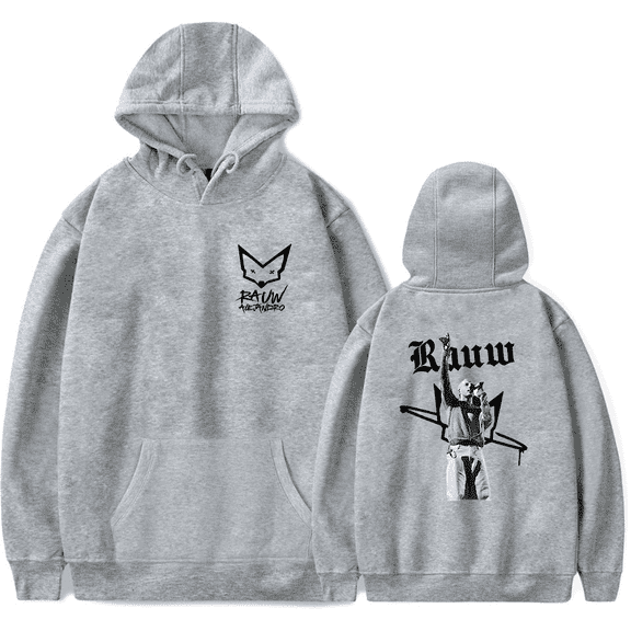 Rauw Alejandro Merch Hoodie Pullover Hooded Sweatshirt HipHop Rapper Fashion Cool Unisex Men Women Long Sleeve Streetshirt Top Hoodies