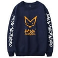 thumbnail image 1 of Rauw Alejandro Merch Long Sleeve Crewneck Sweatshirts Men Women Sweatshirt Casual Pullover Hoodie, 1 of 3