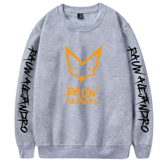 Rauw Alejandro Merch Long Sleeve Crewneck Sweatshirts Men Women Sweatshirt Casual Pullover Hoodie