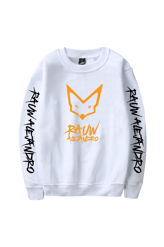 Rauw Alejandro Merch Long Sleeve Crewneck Sweatshirts Men Women Sweatshirt Casual Pullover Hoodie
