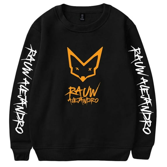 Rauw Alejandro Merch Long Sleeve Crewneck Sweatshirts Men Women Sweatshirt Casual Pullover Hoodie