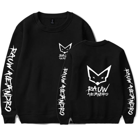 Rauw Alejandro Merch Long Sleeve Sweatshirt Concert Tour Crewneck Sweatshirts Fans Hip Hop Hoodie