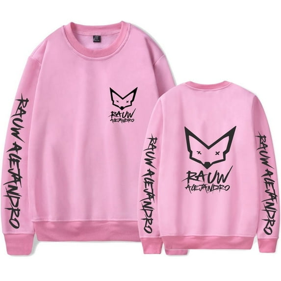 Rauw Alejandro Merch Long Sleeve Sweatshirt Concert Tour Crewneck Sweatshirts Fans Hip Hop Hoodie