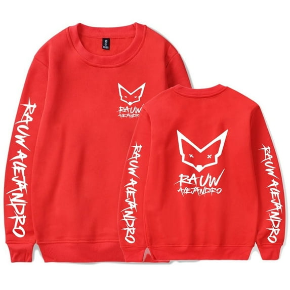 Rauw Alejandro Merch Long Sleeve Sweatshirt Concert Tour Crewneck Sweatshirts Fans Hip Hop Hoodie