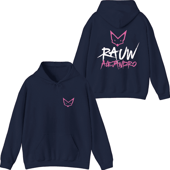 Rauw Alejandro Merch New Logo Printed Hoodie Hoodies Unisex Men Women Long Sleeve Pullover Top