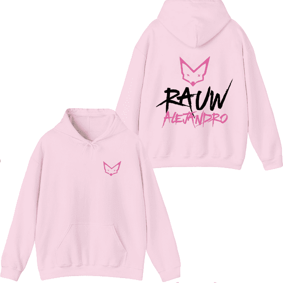 Rauw Alejandro Merch New Logo Printed Hoodie Hoodies Unisex Men Women Long Sleeve Pullover Top