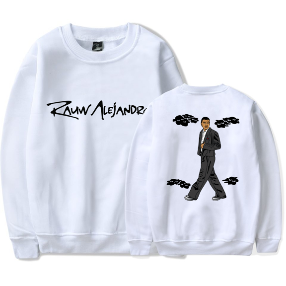 Rauw Alejandro Merch Sweatshirt Crewneck Fashion Unisex Tracksuit Pullover Coat Top Streetshirt
