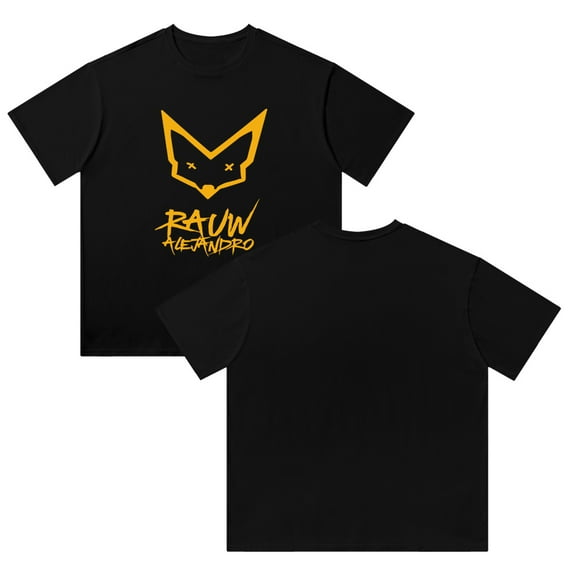 Rauw Alejandro Merch T-Shirt World Tour Wash Cotton Tee Women Men Fashion Short Sleeve T-Shirts Style1