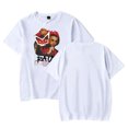 thumbnail image 1 of Rauw Alejandro Merch Women's Men's Retro Casual Round Neck Short Sleeve T-shirt Street, 1 of 2