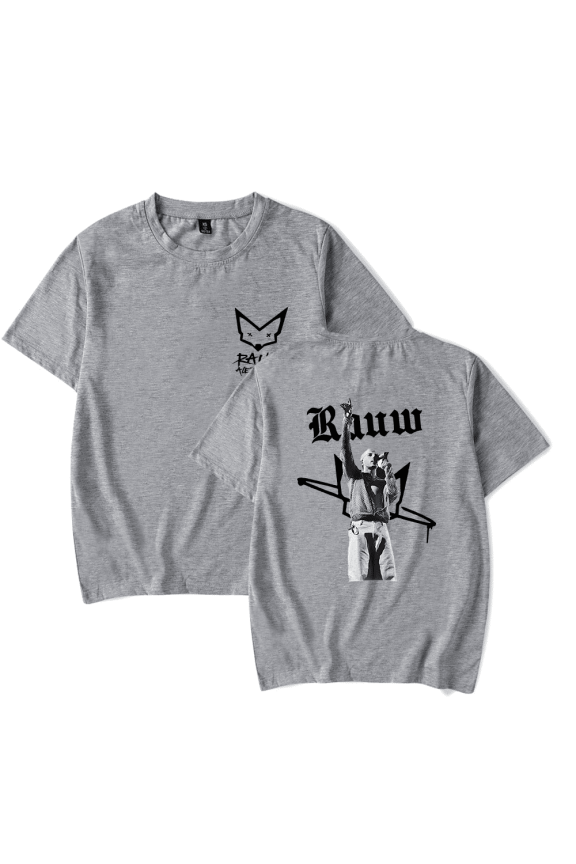 Rauw Alejandro MerchT-shirt HipHop Rapper Short Sleeve Fashion Cool Tshiets Unisex Men Women Merch T Shirt Top Tee