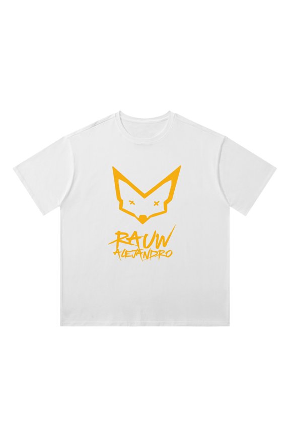 Rauw Alejandro Print Unisex Short-Sleeve Cotton T-Shirt, Double-Sided DTG Print, Available in Black and White, Perfect for Concerts and Casual Wear