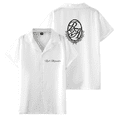 thumbnail image 1 of Rauw Alejandro RA Shirt Unisex Short Sleeve Camp Collar Fashion Women Men Shirts, 1 of 2