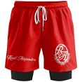 thumbnail image 1 of Rauw Alejandro RA Shorts Women Men 2 in 1 SweatShorts Fashion Outdoor Sportswear, 1 of 2