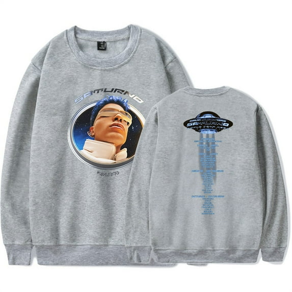 Rauw Alejandro SATURNO Tour Sweatshirt Hip Hop Crewneck Fashion Clothes Unique Top