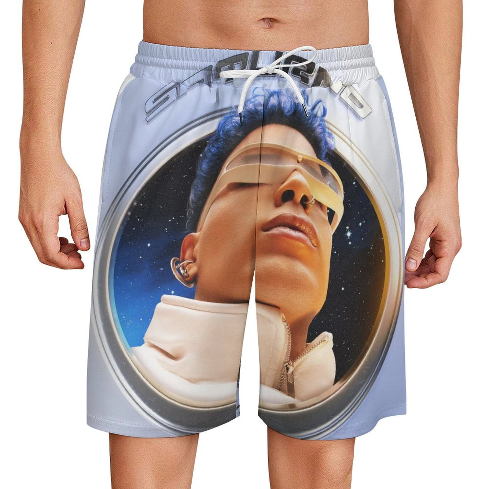 Rauw Alejandro Saturno Short Sweatpants Summer Daily Cozy Lounge Shorts ...