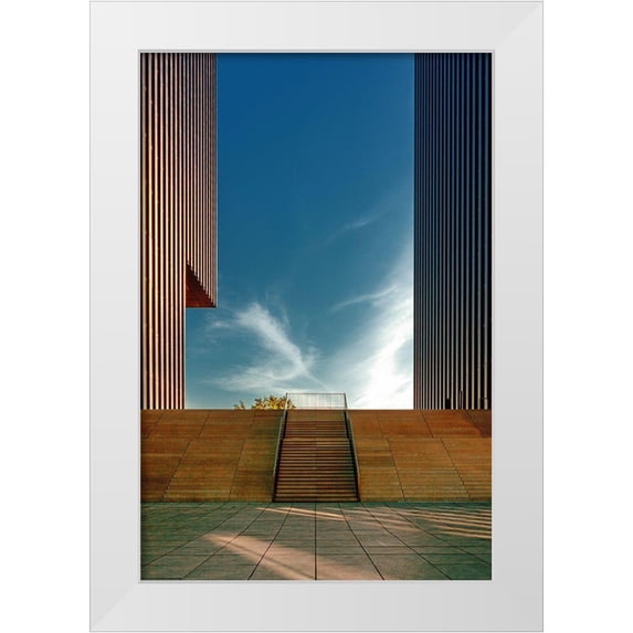 Rauwerdink, Jan 13x18 White Modern Wood Framed Museum Art Print Titled - Morning Light