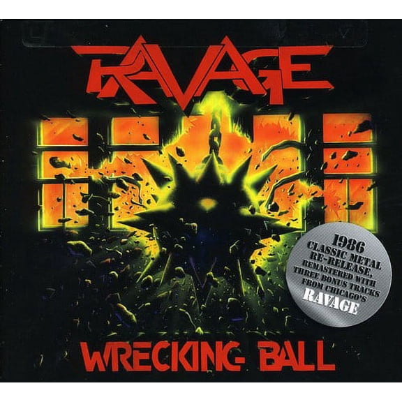 Ravage - Wrecking Ball - Heavy Metal - CD