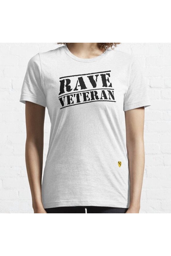 Rave Black Essential T-shirt