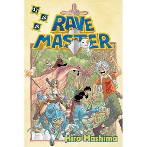 Pre-Owned Rave Master 33/34/35 (Paperback) by Hiro Mashima