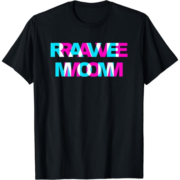 Rave Mom Edm Music Festival Father Optical Illusion Trippy T-Shirt, Unisex T-Shirt