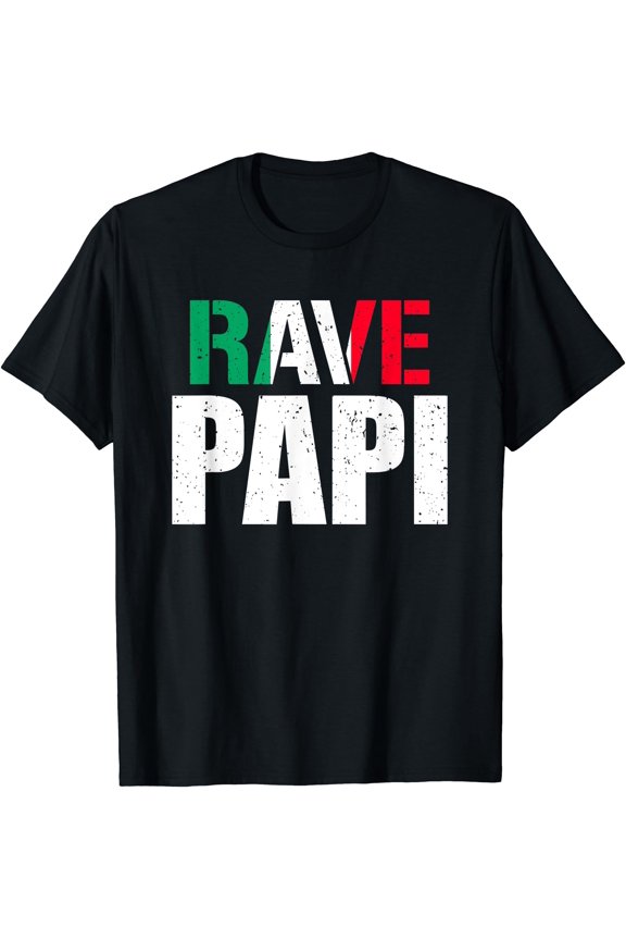 Rave Papi, Mexican Raver EDM Music Festival Mens T-Shirt, Unisex T-Shirt