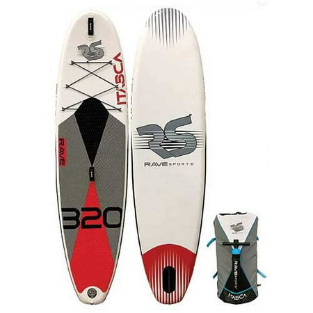 Rave Sports Itasca 10'6" ISUP Board Salmon in Red