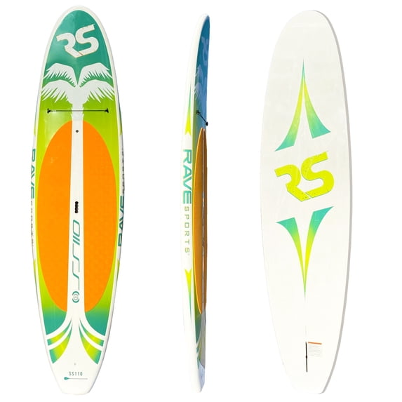 Rave Sports Shoreline Series SS110 10'9" SUP Kiwi Palm