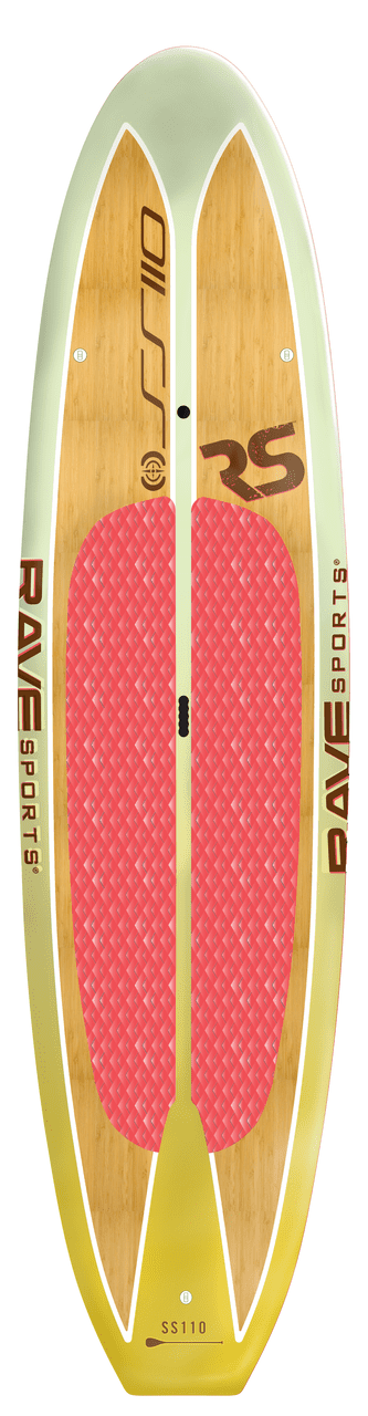 Rave Sports Shoreline Series SS110 SUP Sea Coral Paddle Sports Recreational SUPs