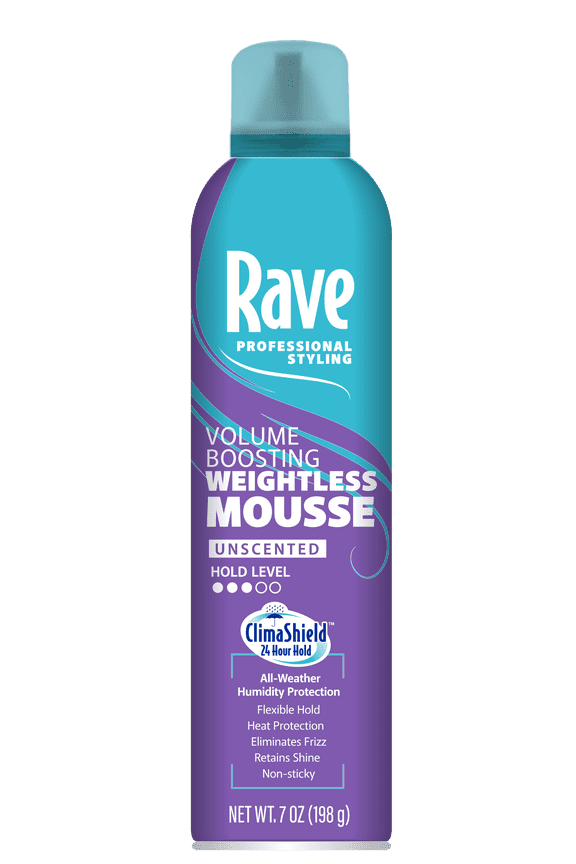 Volume Boosting Weightless Mousse, Unscented, for All Hair Types, 7 oz