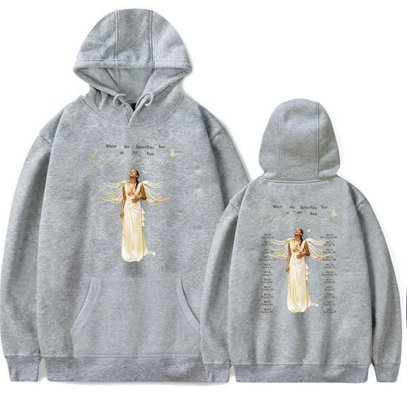 Raveena Aurora Tour 2025 Merch Hoodies For Men/Women Unisex Long Sleeve Sweatshirt Fashion Streetwear