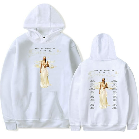 Raveena Aurora Tour 2025 Merch Hoodies For Men/Women Unisex Long Sleeve Sweatshirt Fashion Streetwear