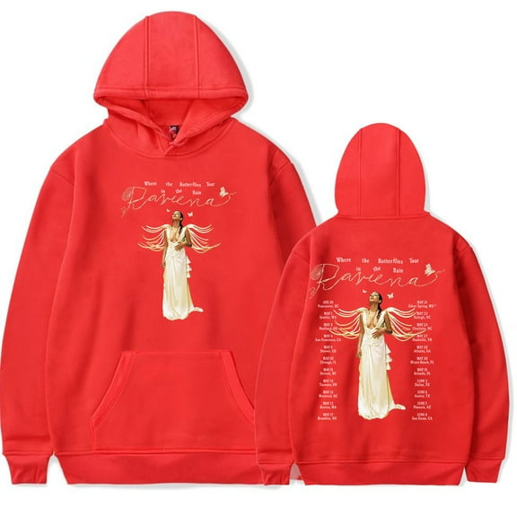 Raveena Aurora Tour 2025 Merch Hoodies For Men/Women Unisex Long Sleeve Sweatshirt Fashion Streetwear