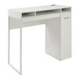 thumbnail image 1 of Ravel 47" Wide Desk with Storage in White Finish KD, 1 of 14