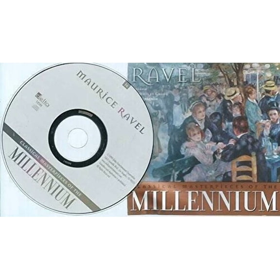 Ravel: Classical Masterpieces of the Millennium Audio CD and Assorted Music Collection  Very Good - Sold by gmusic