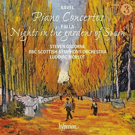 Ravel / Falla / Osborne,Steven - Ravel: Piano Concertos/Falla: Nights In The Gardens Of Spain - Music & Performance - CD