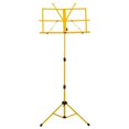 thumbnail image 1 of Ravel Folding Music Stand, Yellow, 1 of 1