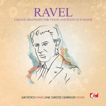 Ravel - Tzigane Rhapsody for Violin Piano D Major - Classical - CD