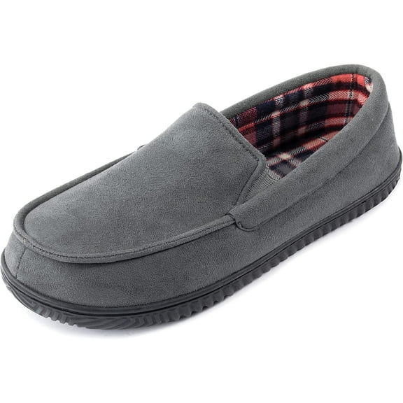 Ravelier Men's Alexander Flannel Lined Loafer Slipper