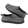 thumbnail image 1 of Sofora by RockDoves Men's Memory Foam Closed-Back Slippers for Indoor & Outdoor, 1 of 6