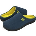 thumbnail image 1 of Ravelier Men's Original Dual-Tone Memory Foam Slipper, 1 of 7