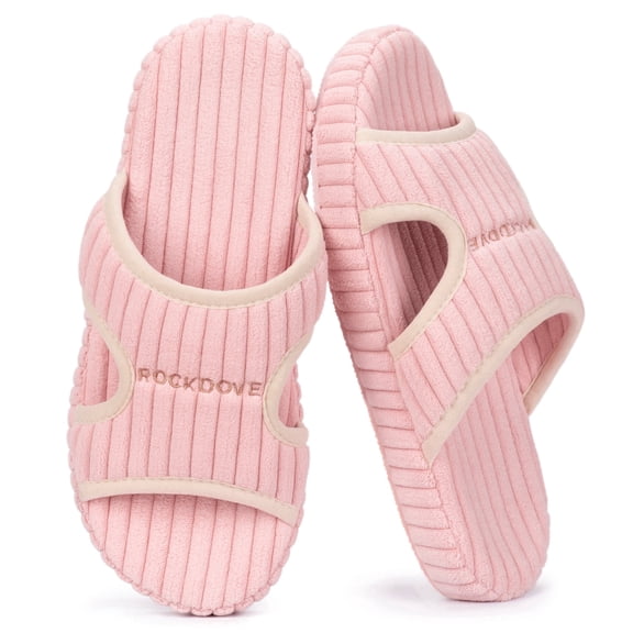 RockDove Women’s Indoor Soft Slide Slippers with Cushioned Support