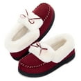 thumbnail image 1 of Ravelier Women's Plush Faux Fur Moccasin Slippers, 1 of 6