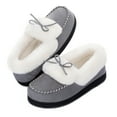 thumbnail image 1 of Ravelier Women's Plush Faux Fur Moccasin Slippers, 1 of 5