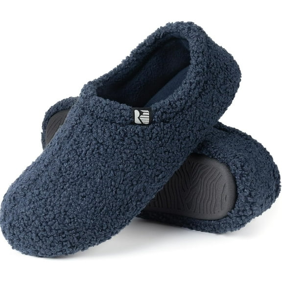 RockDove Women's Teddy Fleece Closed Back Indoor Slipper