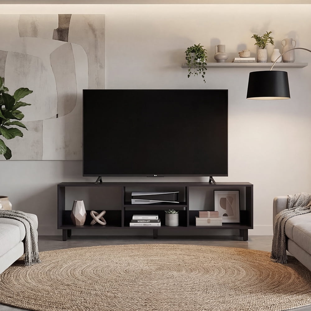 Ravelle Luxe 70¨ Contemporary TV Stand