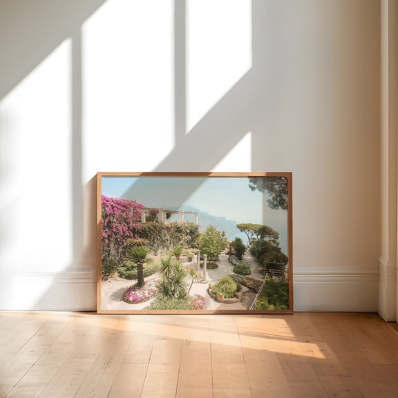 Ravello Italy Wall Art Villa Rufolo Photograph Decor Print
